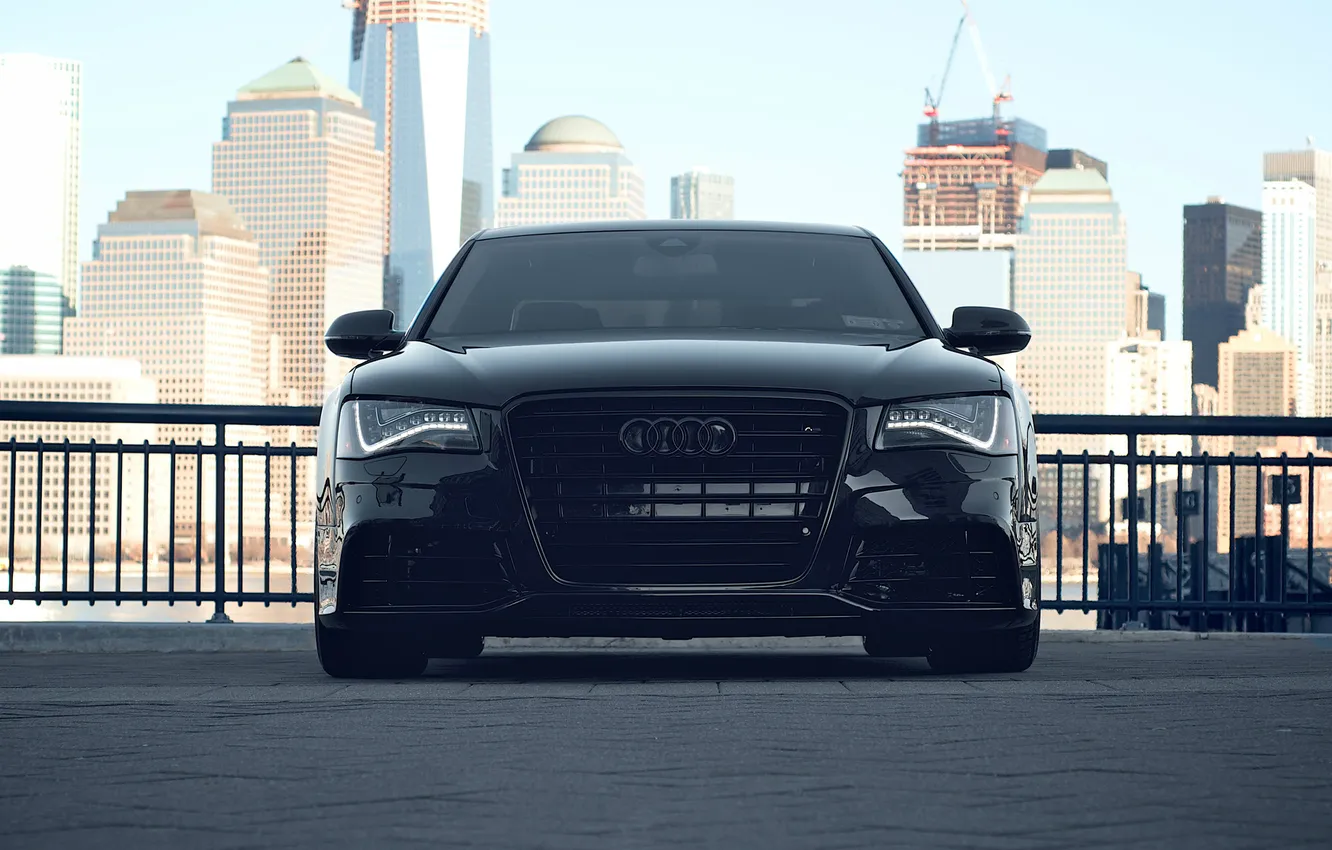 Photo wallpaper auto, the city, Audi, Audi, Wallpaper, New York, wallpapers