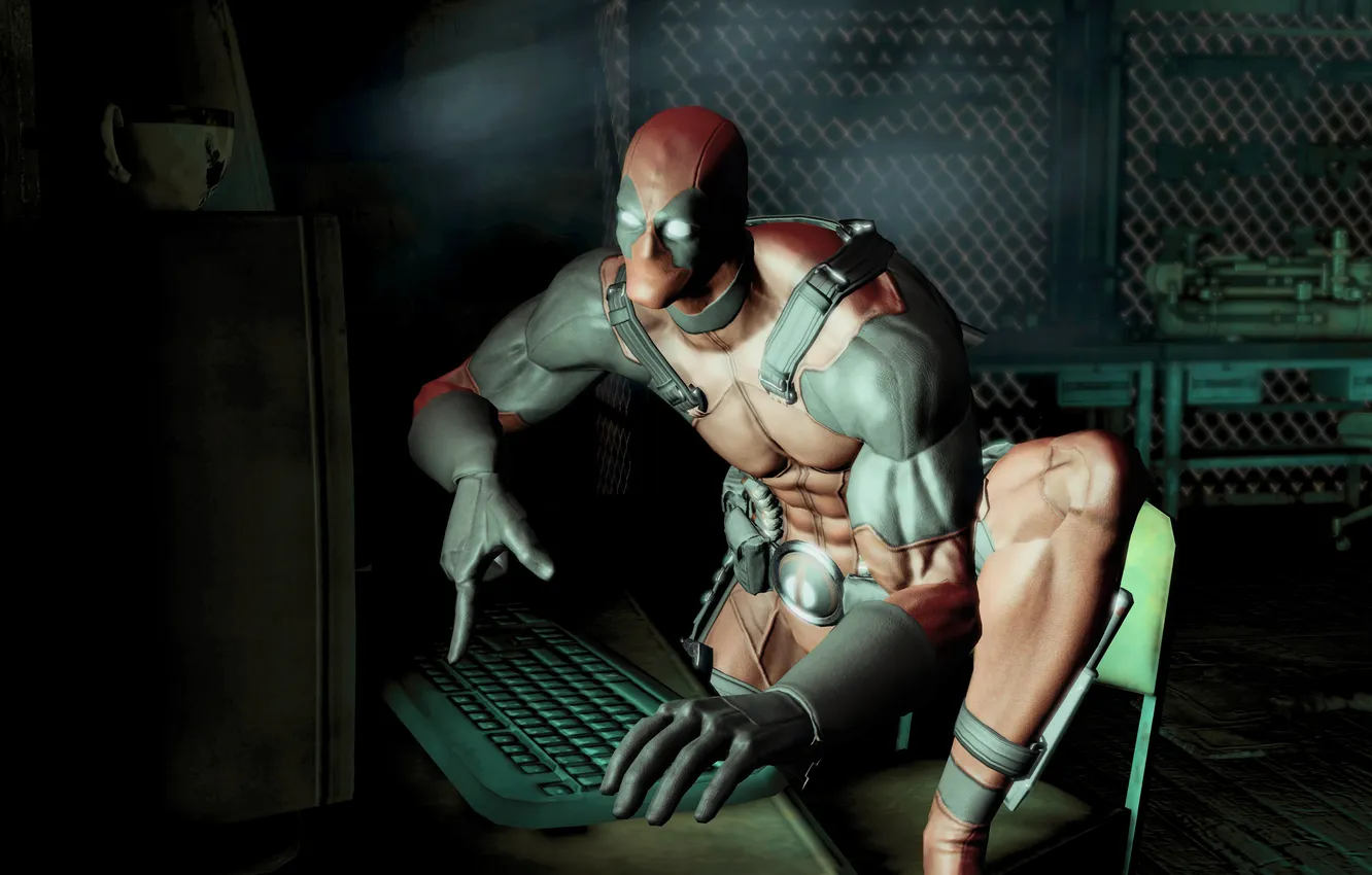 Photo wallpaper Marvel, Wade Wilson, Deadpool: The Game, Activision Publishing, High Moon Studios