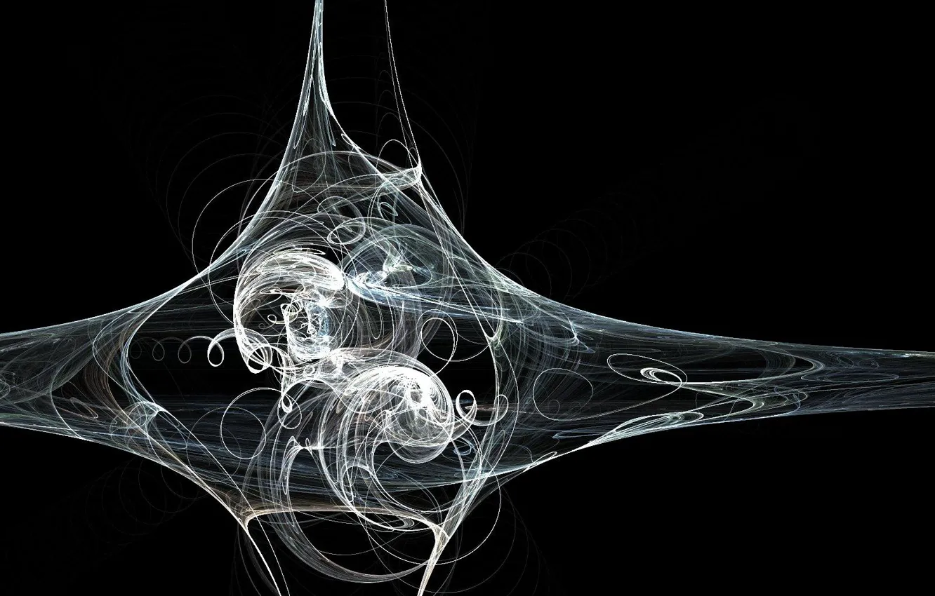 Photo wallpaper line, web, black background