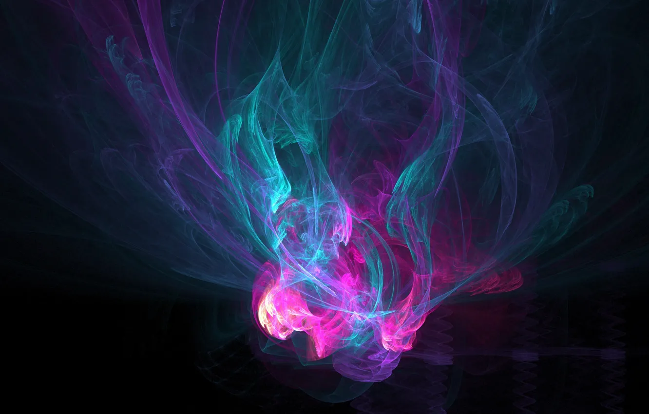 Photo wallpaper Color, curves