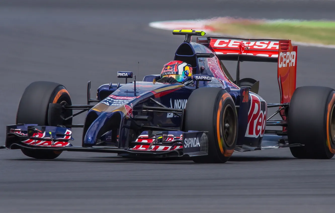 Photo wallpaper Daniil Kvyat, Toro Rosso-Renault
