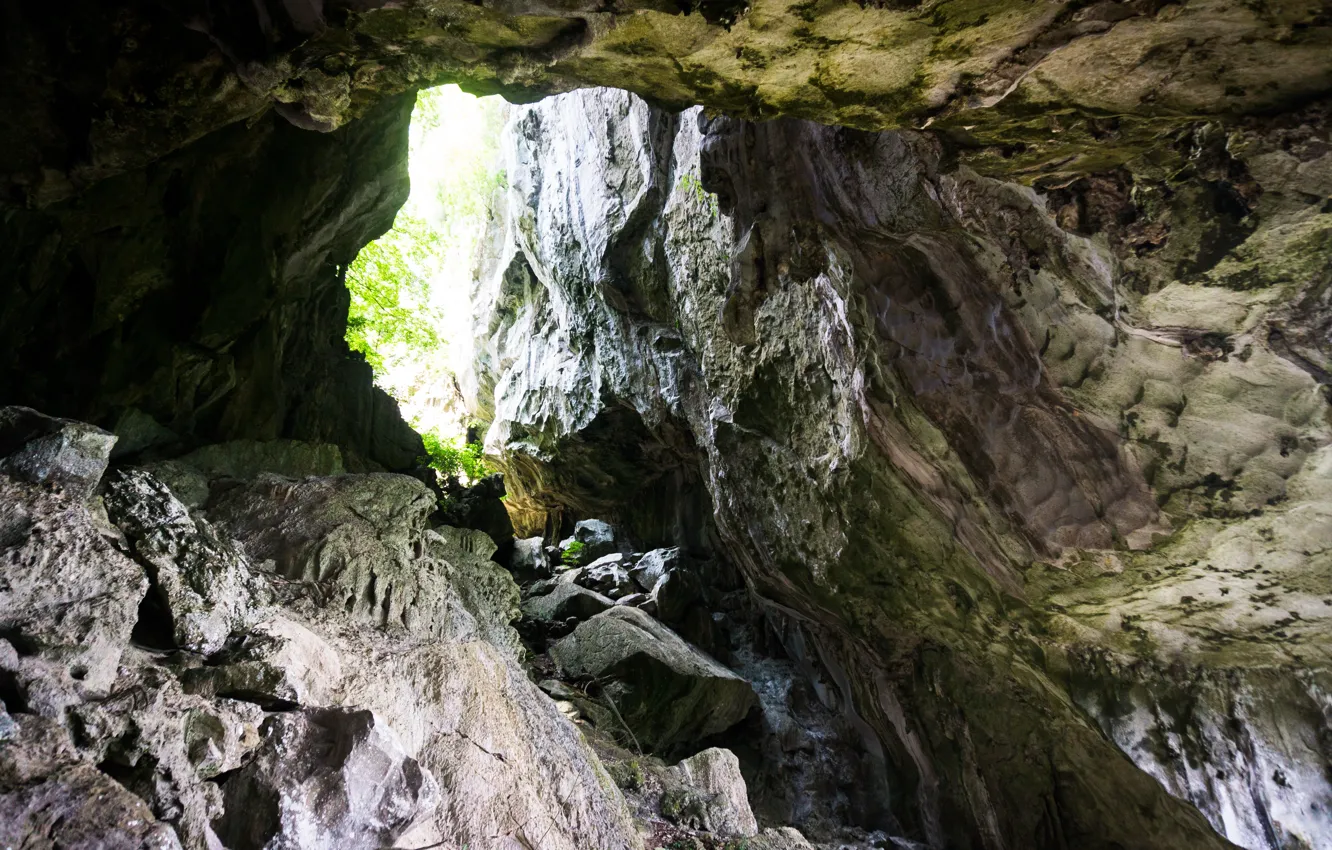 Photo wallpaper Malaysia, cave, Adventure, caves, charas, gua