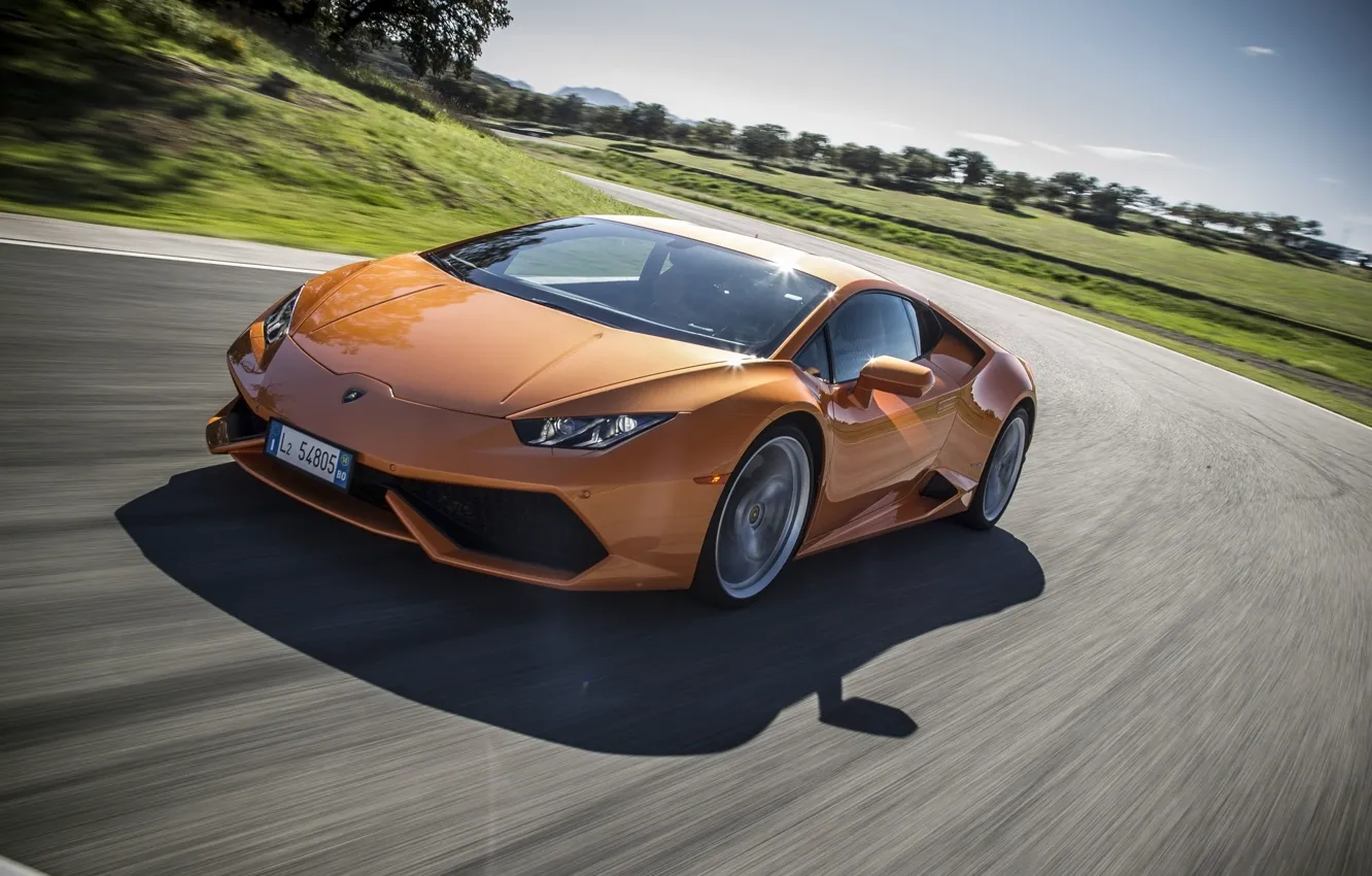 Photo wallpaper Supercar, 2014, LP610-4, Lamborghini Huracan