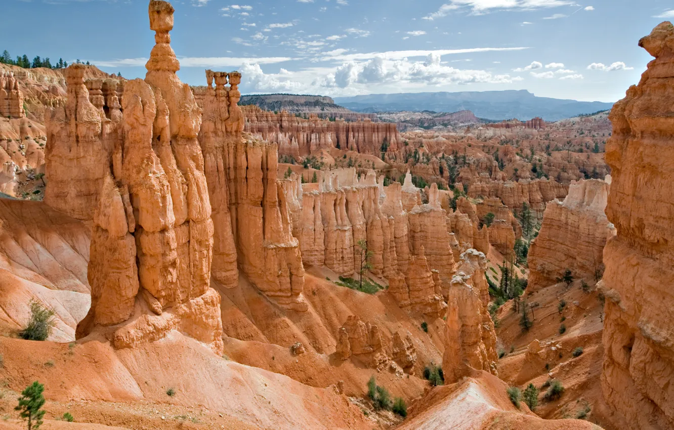 Photo wallpaper the sky, canyon, USA