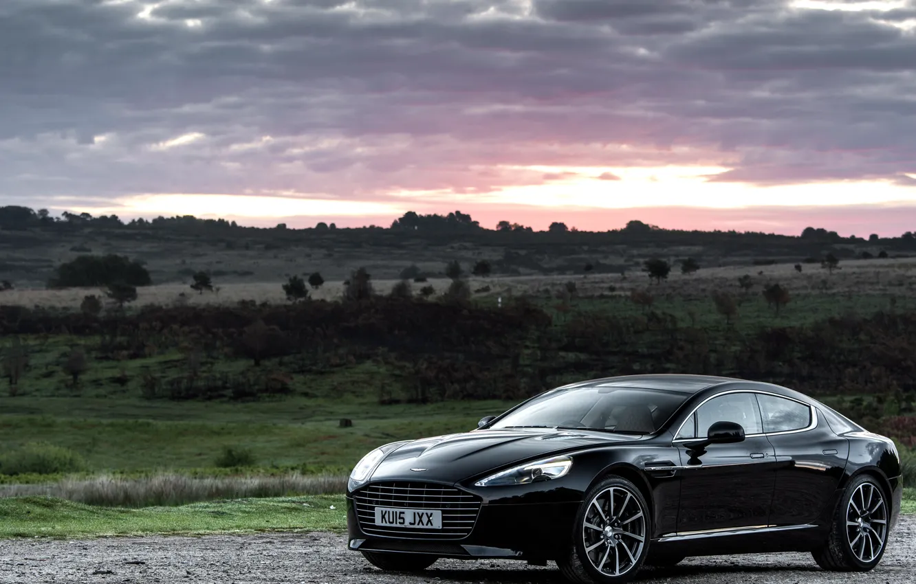Photo wallpaper dawn, Aston Martin, view, Fast S