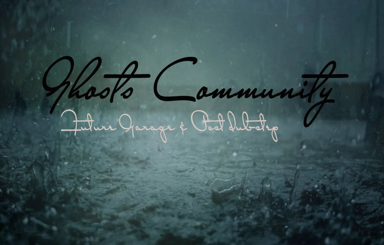 Photo wallpaper Music, club, 2014, ghosts community, future garage