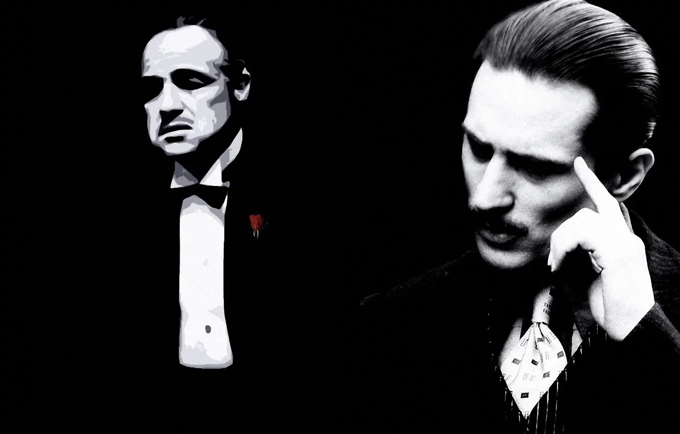 Photo wallpaper America, gangster, mafia, the godfather, Corleone, Vit