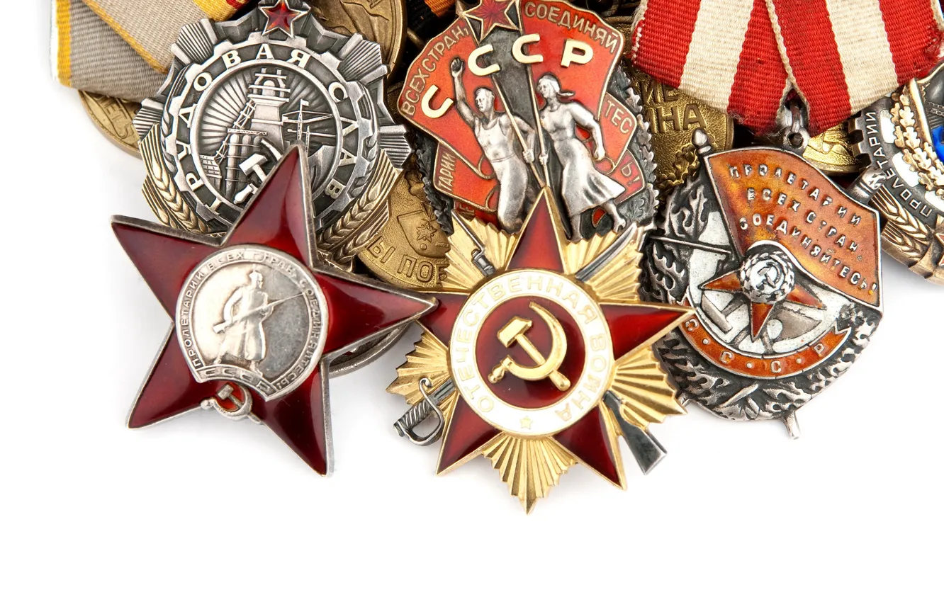 Photo wallpaper star, May 9, victory day, awards, medals