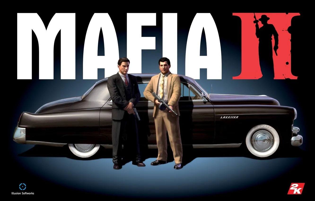Photo wallpaper weapons, hero, mafia2