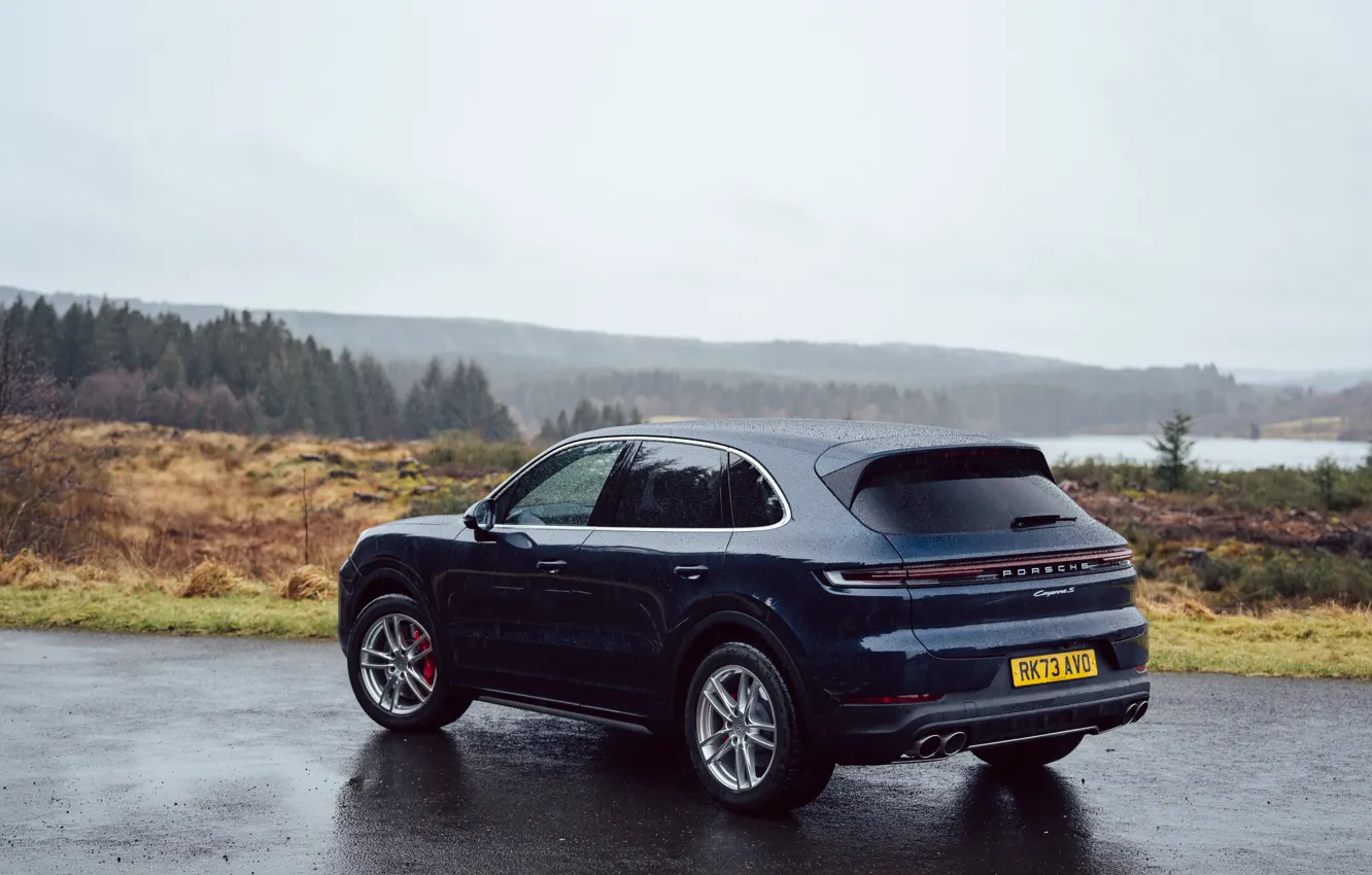 Photo wallpaper Porsche, Cayenne, Porsche Cayenne S