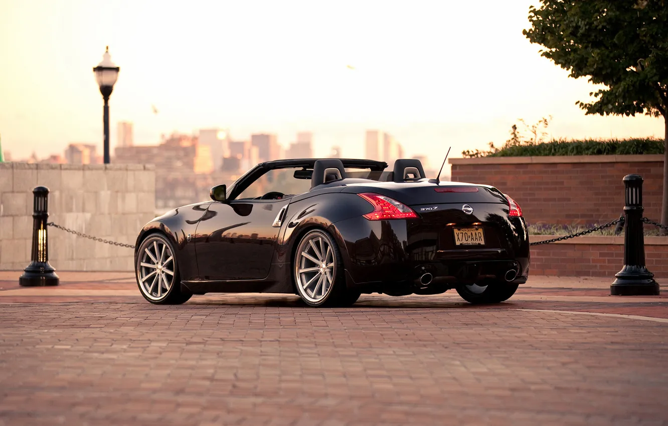 Photo wallpaper cars, Nissan, convertible, cars, Nissan, auto wallpapers, car Wallpaper, 370Z