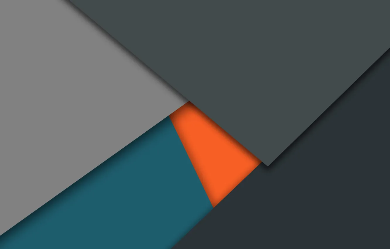 Photo wallpaper Orange, Line, Shadow, Gray, Material