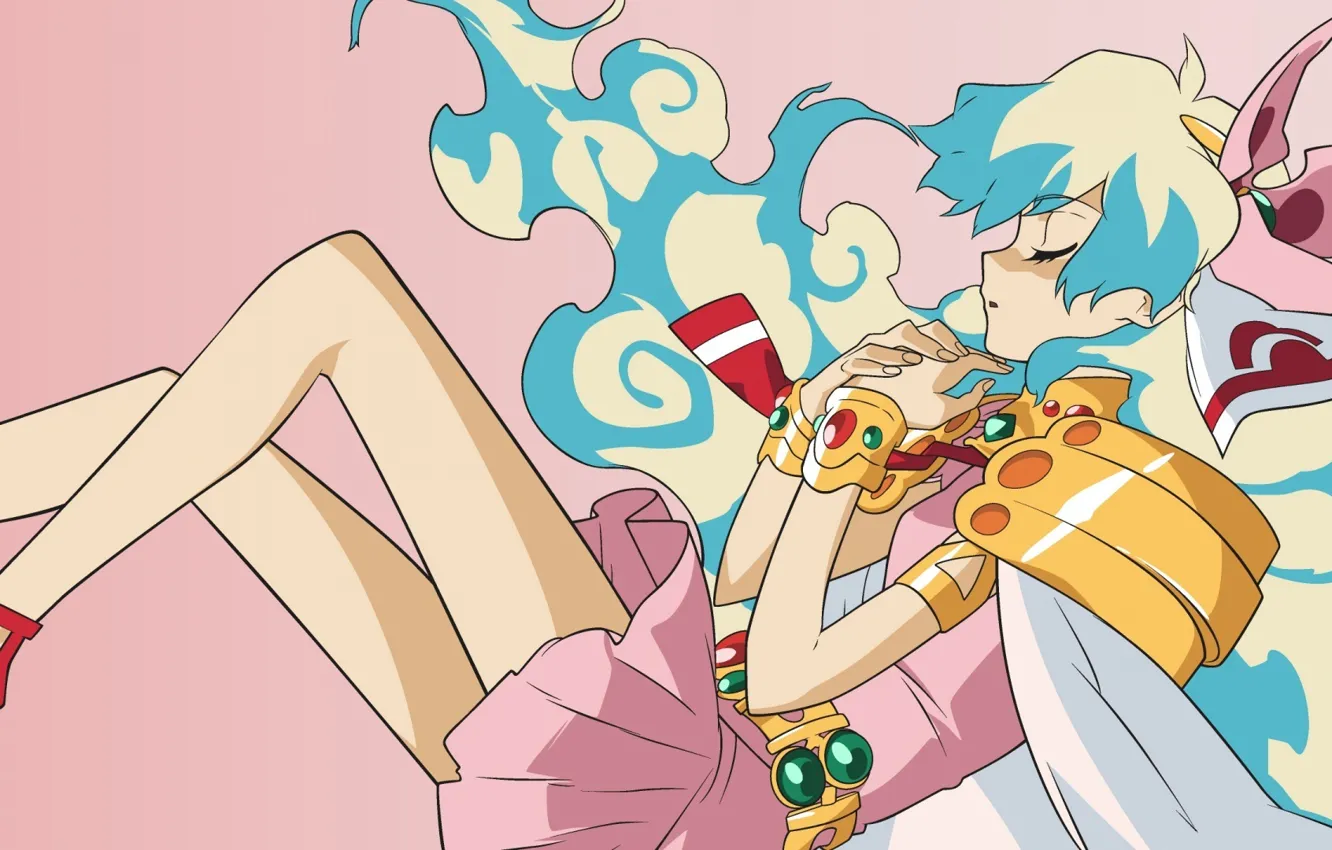 Photo wallpaper girl, Gurren Lagann, Niya, COO-Gurren Lagann