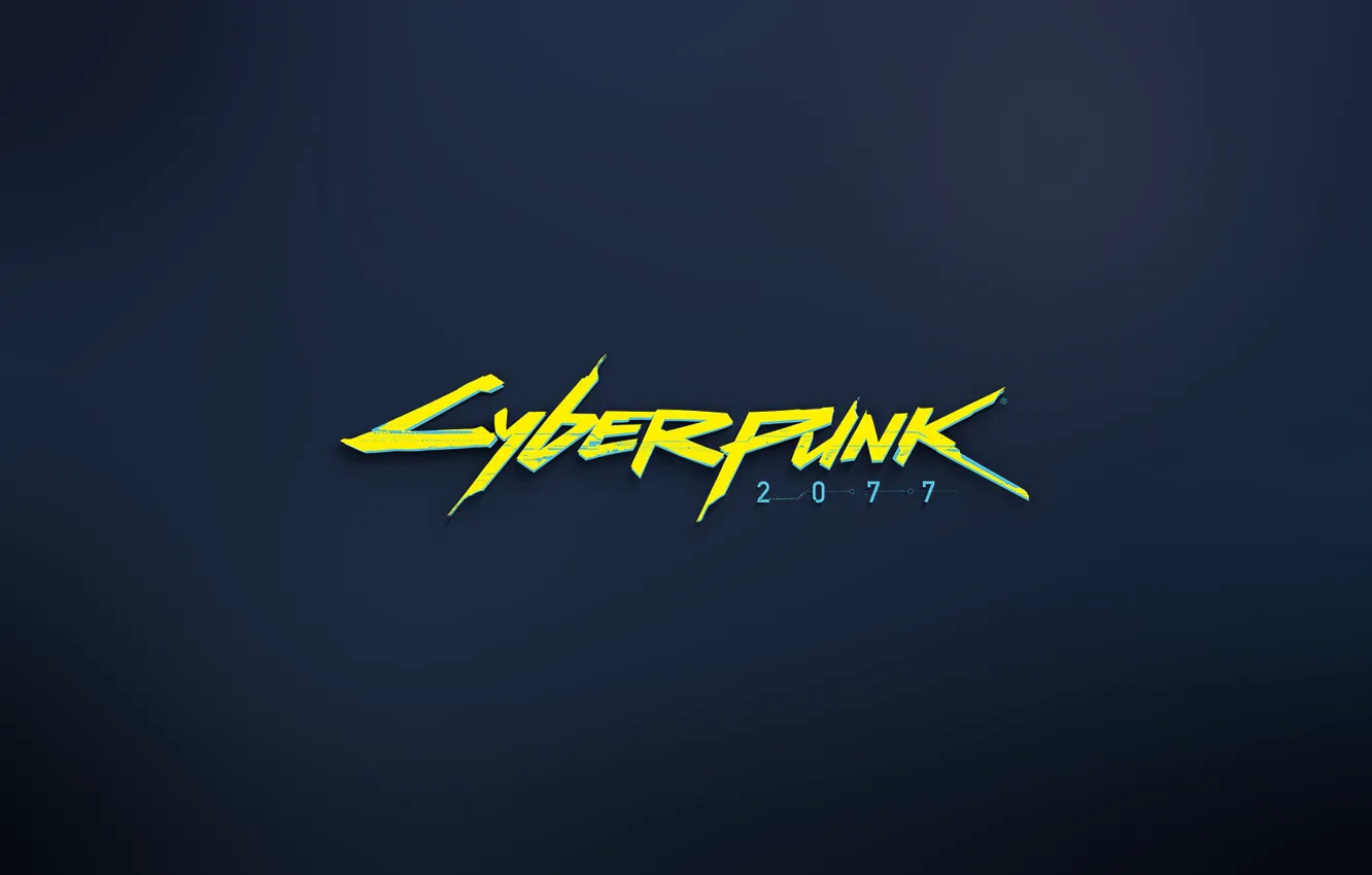 Photo wallpaper Minimal, Cyberpunk 2077, Videogame