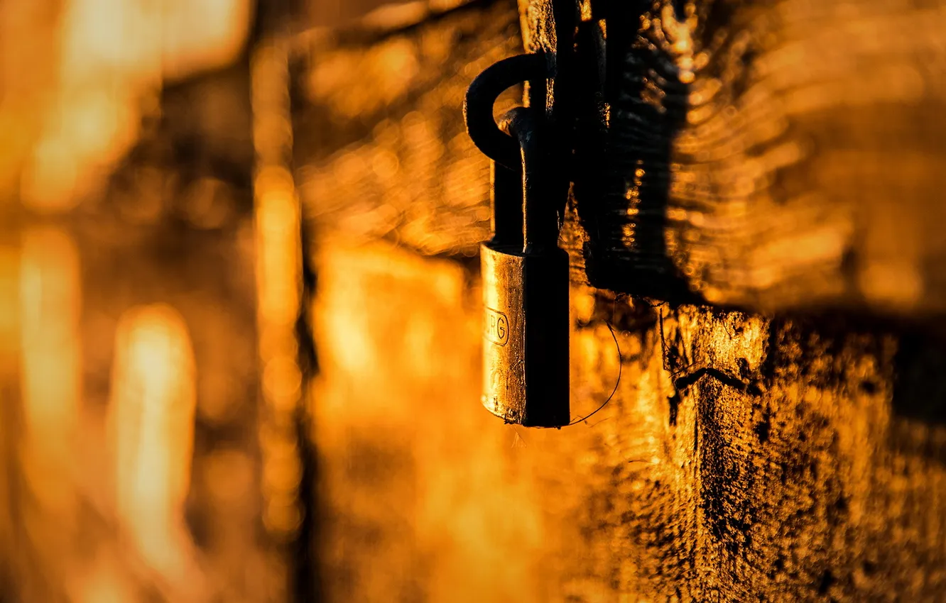 Photo wallpaper macro, background, castle, pure gold