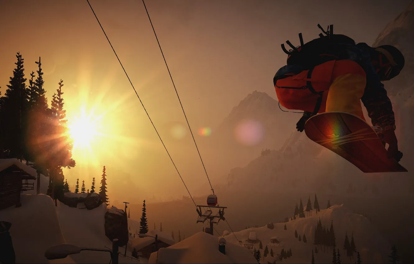 Photo wallpaper steep, TRICKSTEEP, TSTEEP