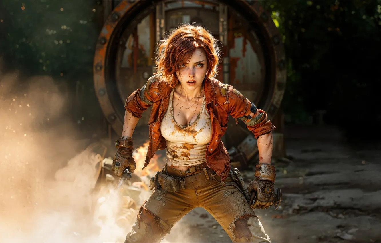 Photo wallpaper cait, Fallout 4