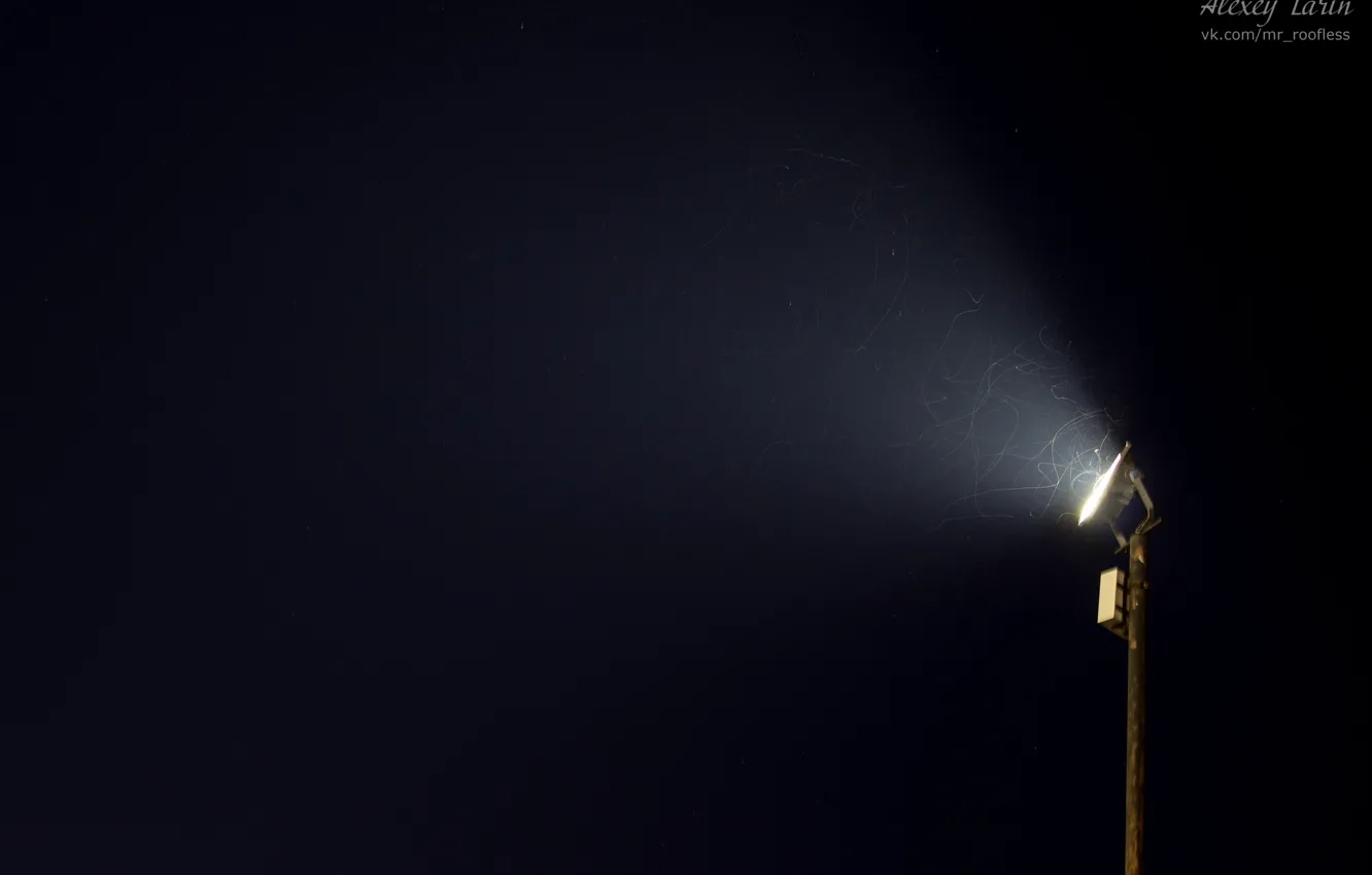 Photo wallpaper light, night, excerpt, lights