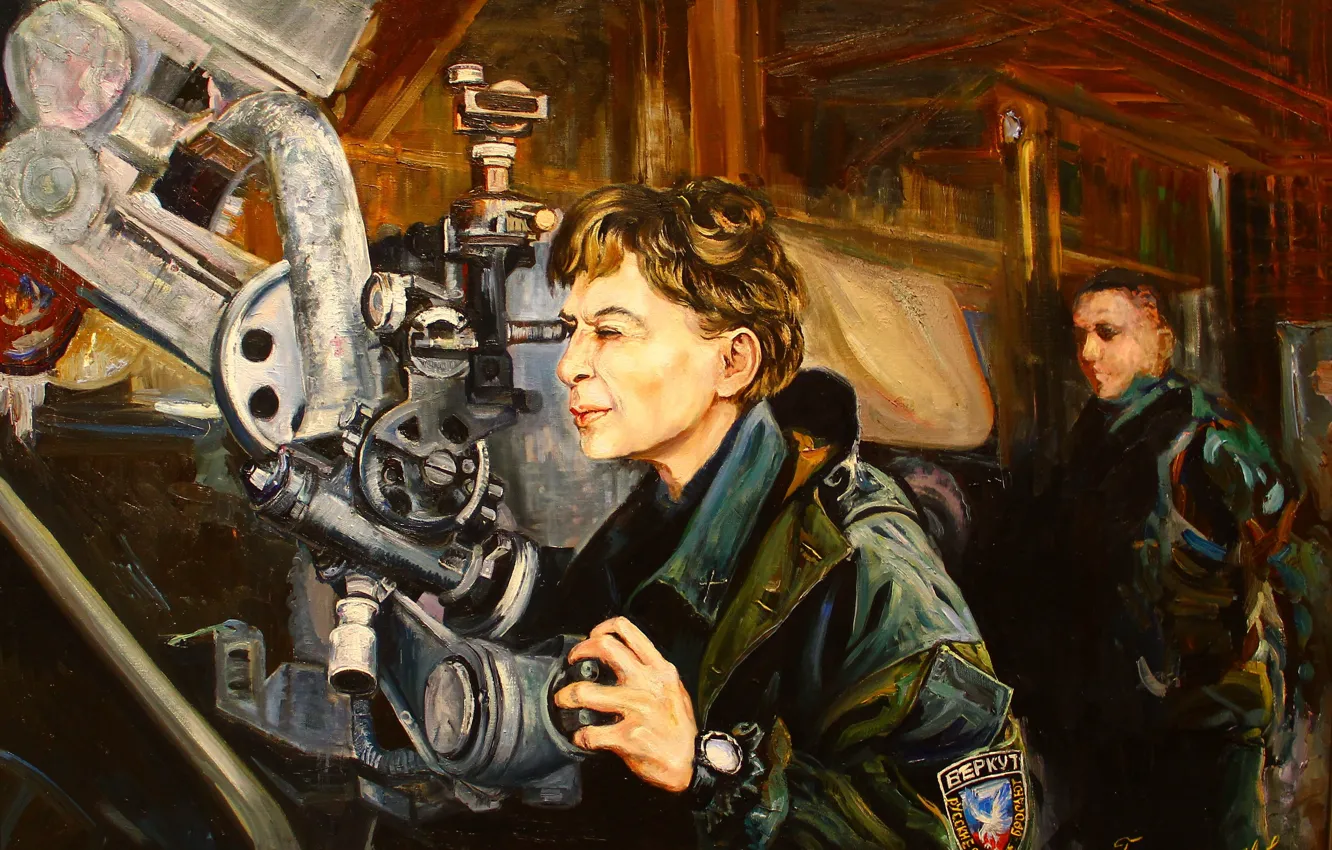 Photo wallpaper woman, picture, soldiers, Tatiana Ponomarenko-Leverash, Tatiana Ponomarenko-Leverash, The call sign "Korsa", The hero of the …