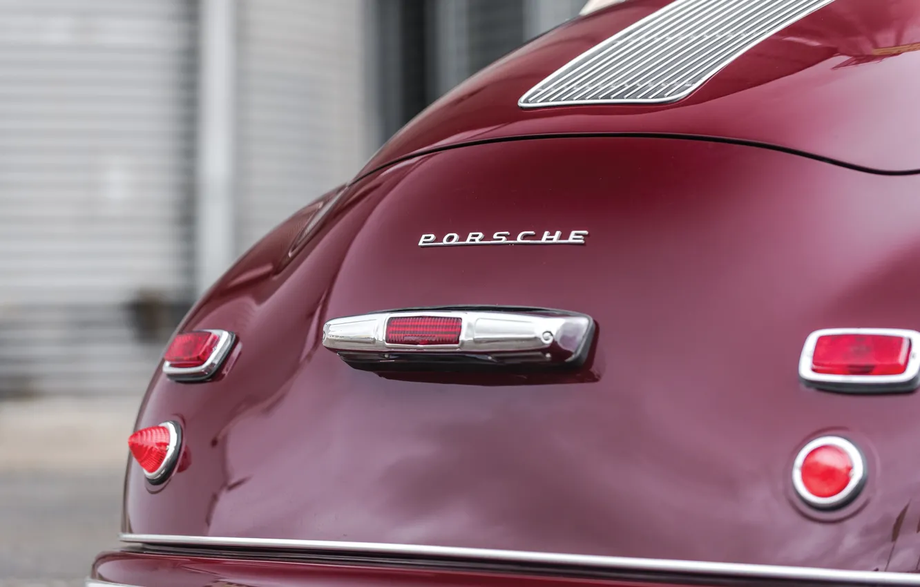 Photo wallpaper Porsche, rear, 356, 1951, Porsche 356 1300 Cabriolet