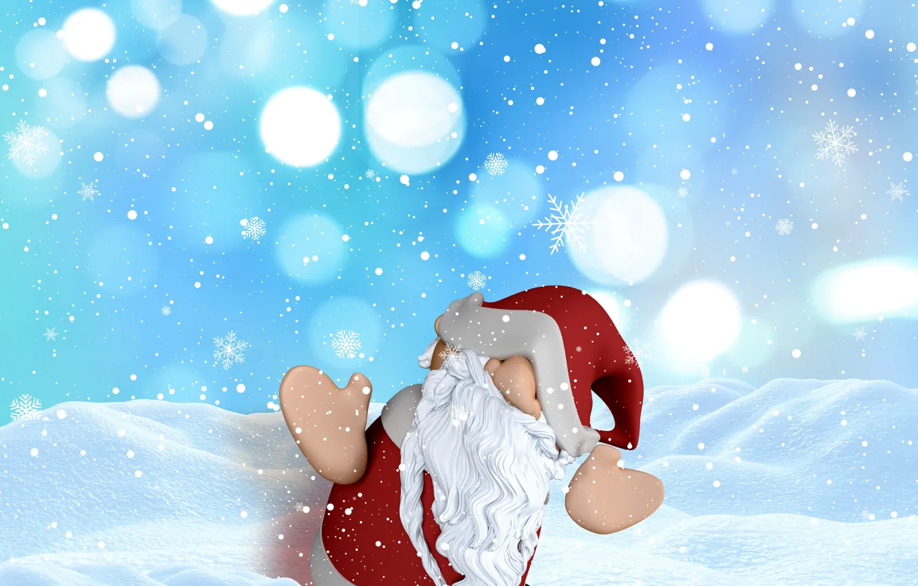 Photo wallpaper the snow, relief, beard, snowfall, winter, snowflakes, hands, winter background