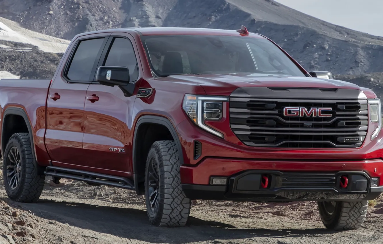 Photo wallpaper GMC, Sierra, Crew Cab, 2022, GMC Sierra AT4X Crew Cab, AT4X