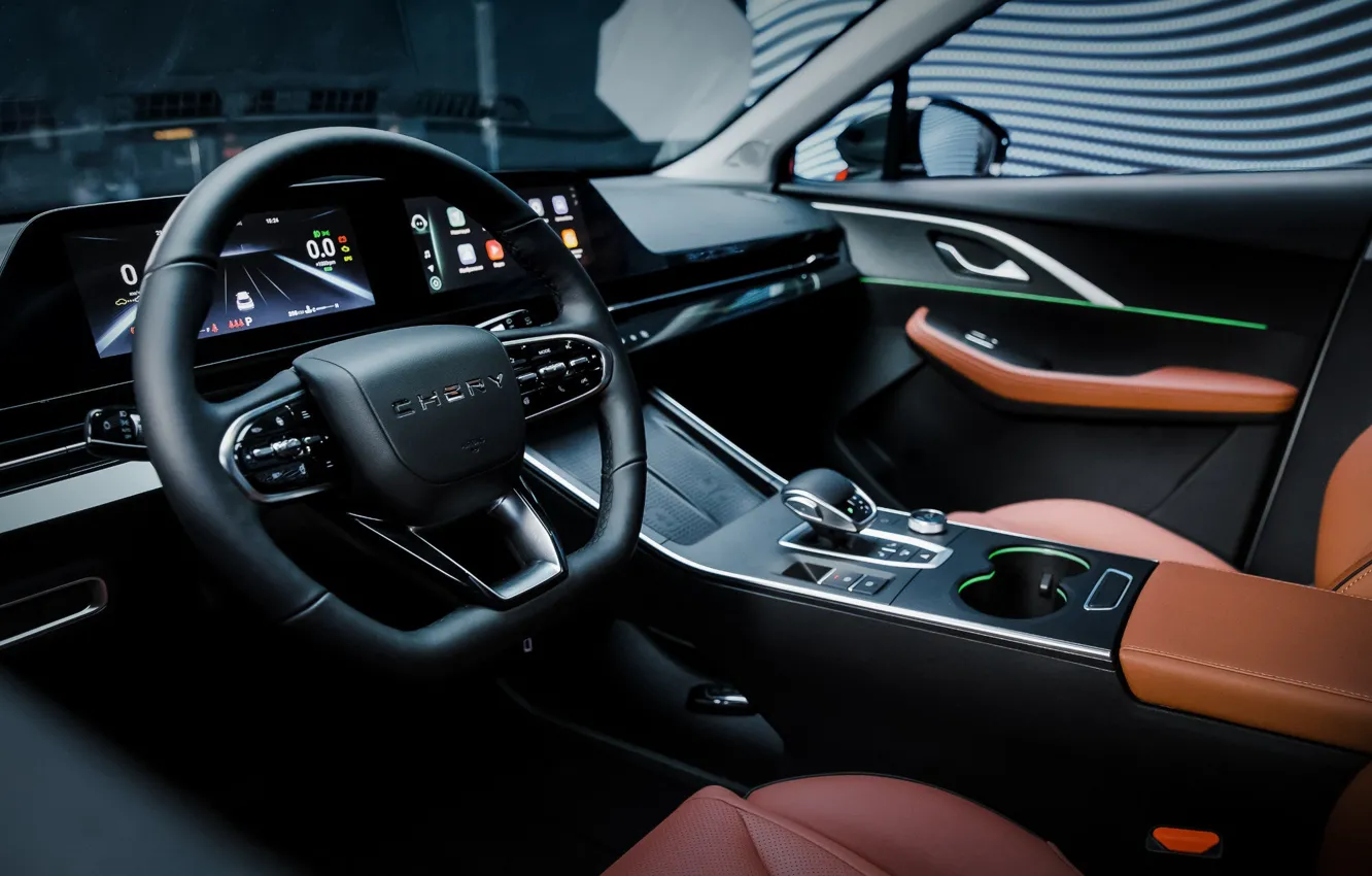 Photo wallpaper interior, Chery Automobile, Omoda C5, coupe crossover