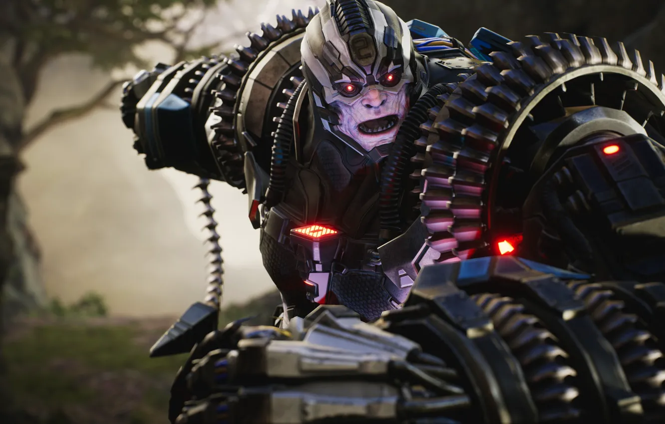 Photo wallpaper game, mecha, moba, Paragon, warrio