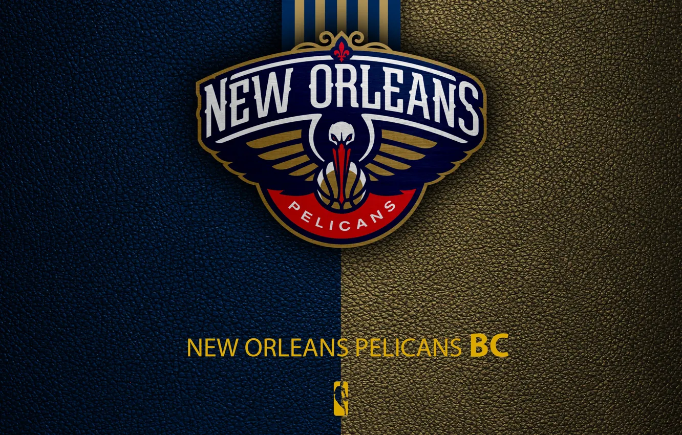 Photo wallpaper wallpaper, sport, logo, basketball, NBA, New Orleans Pelicans