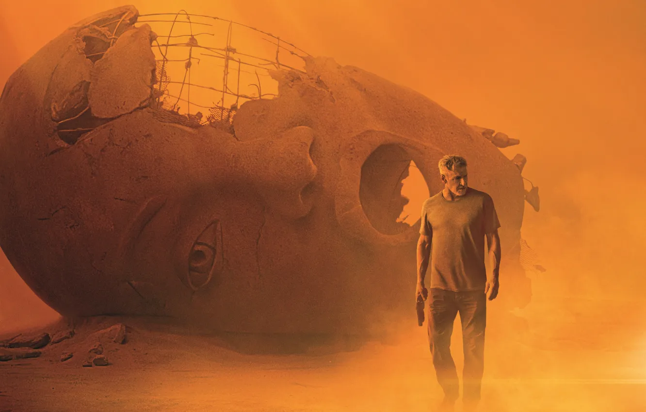 Photo wallpaper Harrison Ford, Movie, Blade Runner 2049