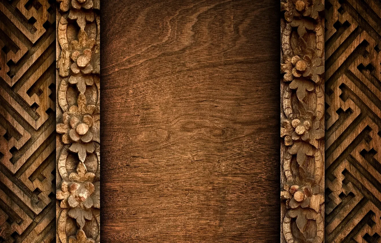 Photo wallpaper colors, wood, pattern