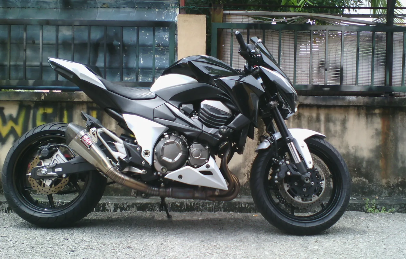Photo wallpaper street, bike, sorbic