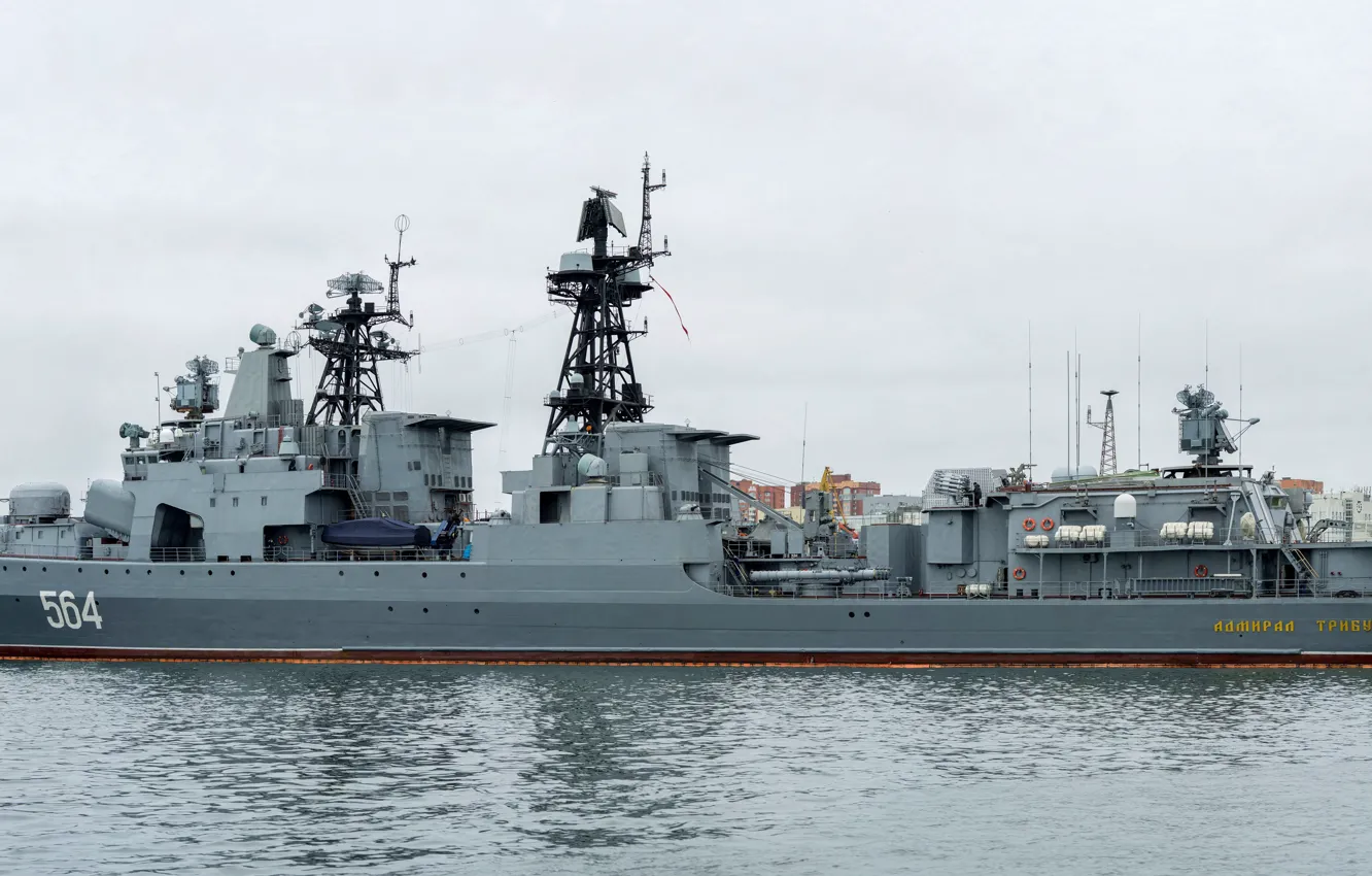 Photo wallpaper ship, large, anti-submarine, Admiral Tributs