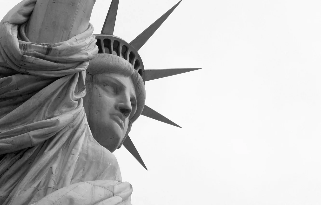 Photo wallpaper close-up, symbol, USA, USA, America, the statue of liberty, NYC, New York City