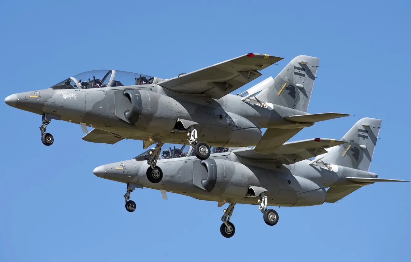 Photo wallpaper the sky, show, the plane