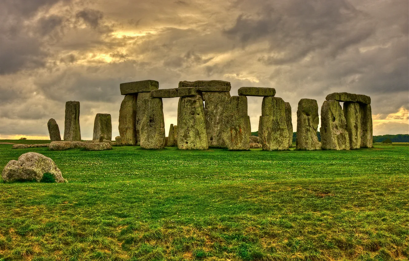 Photo wallpaper stones, England, Stonehenge