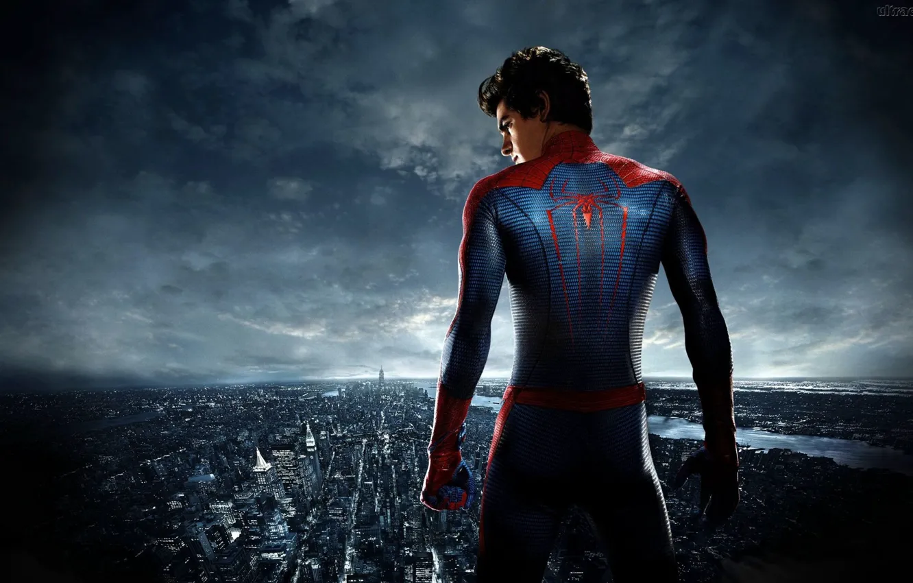Photo wallpaper city, New York, Andrew Garfield, the amazing spider man