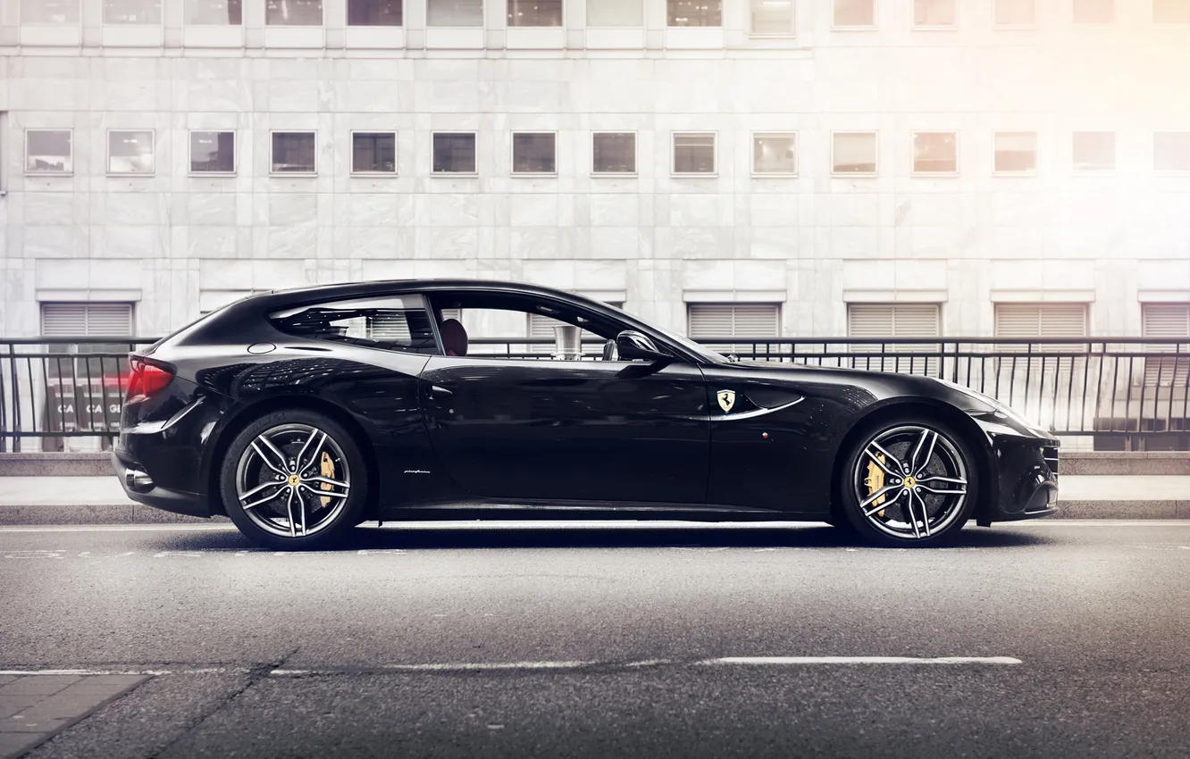 Photo wallpaper street, rechange, Ferrari FF, Ferrari FF