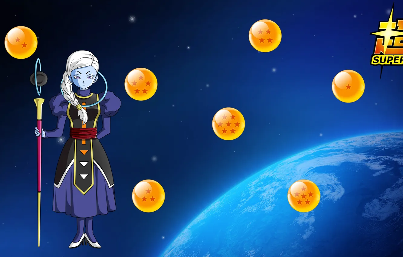 Photo wallpaper DBS, game, anime, manga, Dragon Ball, Dragon Ball Super, japonese, Angel of Universe