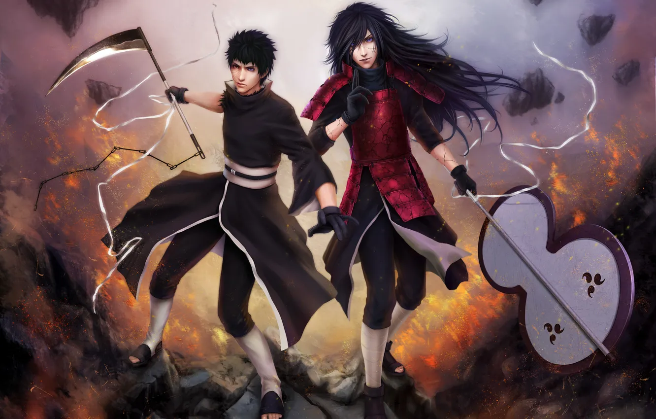 Wallpaper Volume Naruto Art Zetsuai89 Madara Gunby For Mobile And 
