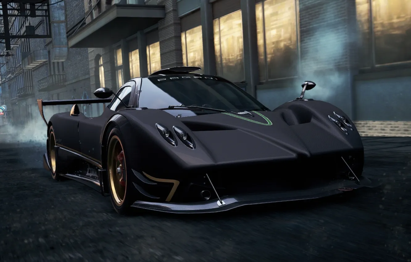 Photo wallpaper 2012, Need for Speed, Pagani Zonda R, most wanted