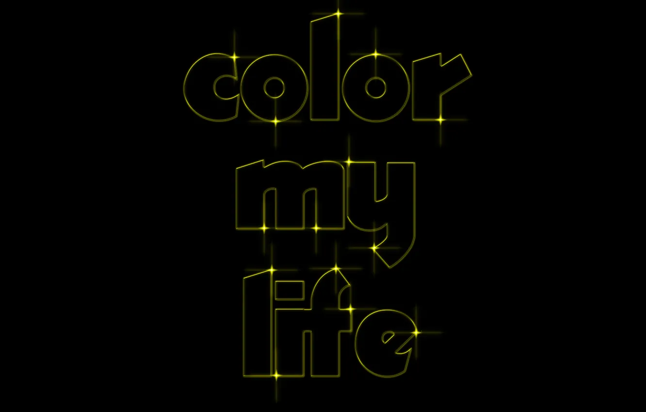 Photo wallpaper letters, background, color