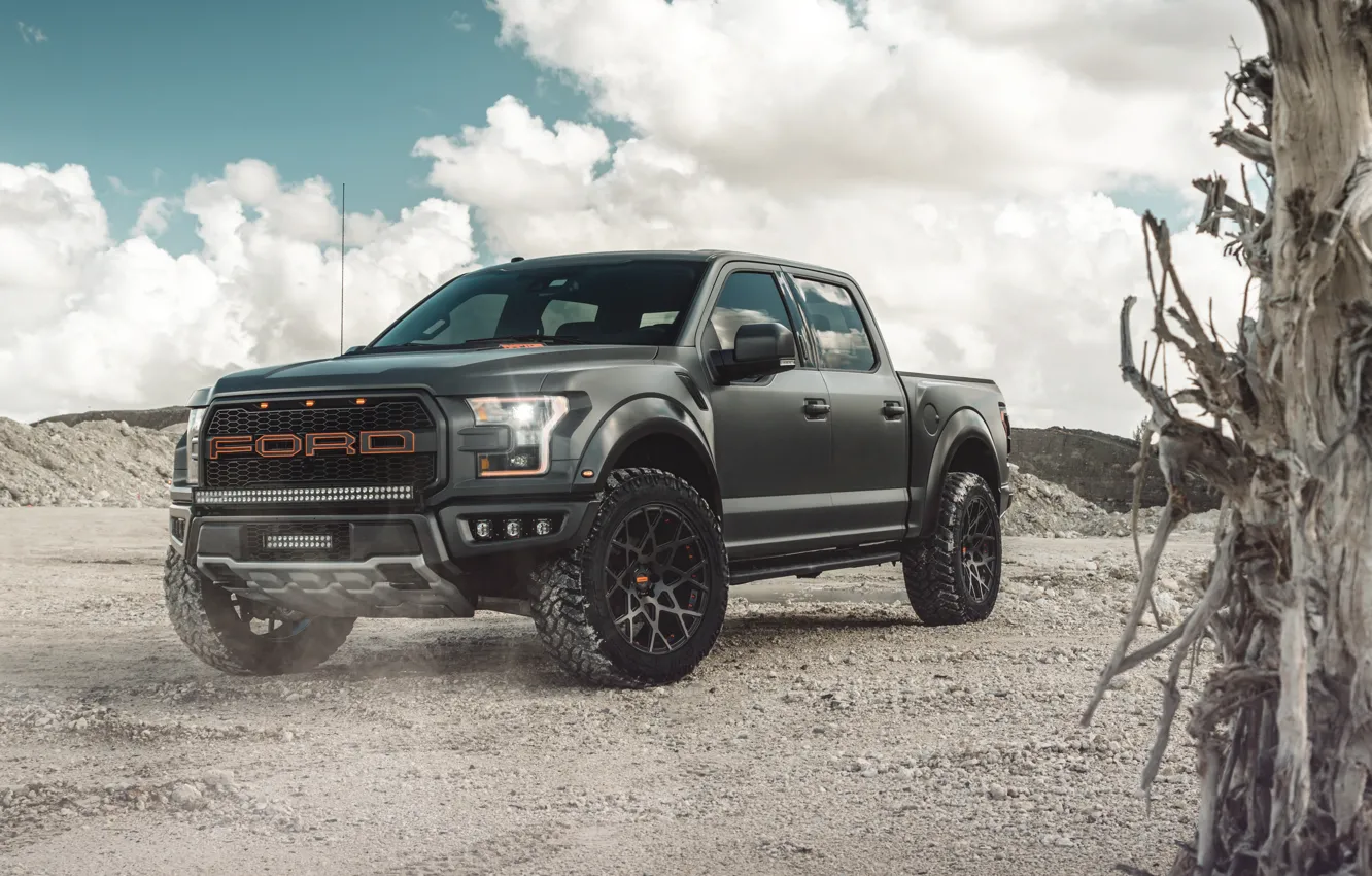 Photo wallpaper Ford, Raptor, pickup, F-150, AG MC