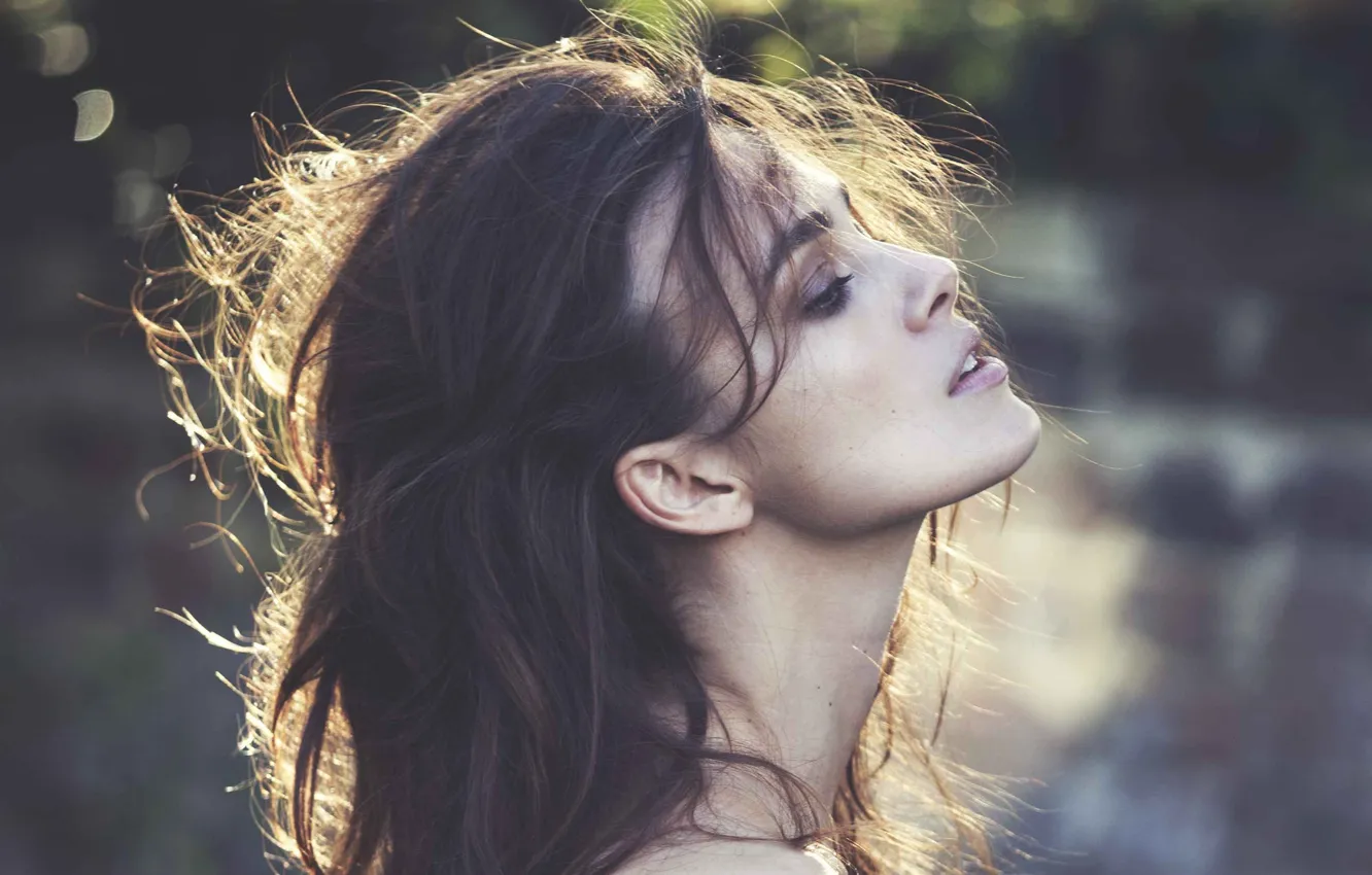 Photo wallpaper actress, profile, Keira Knightley, Keira Knightley