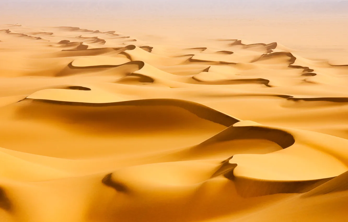 Photo wallpaper sand, landscape, Desert