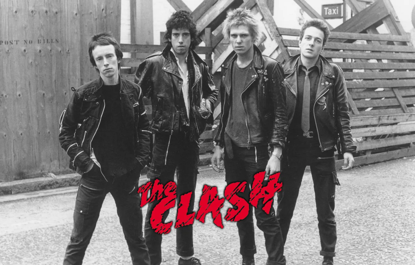 Photo wallpaper punk, punk rock, The Clash, Joe Strummer
