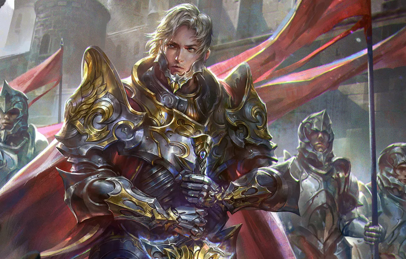 Photo wallpaper Arthur, Arthur, jeremy chong, Mobius Final Fantasy