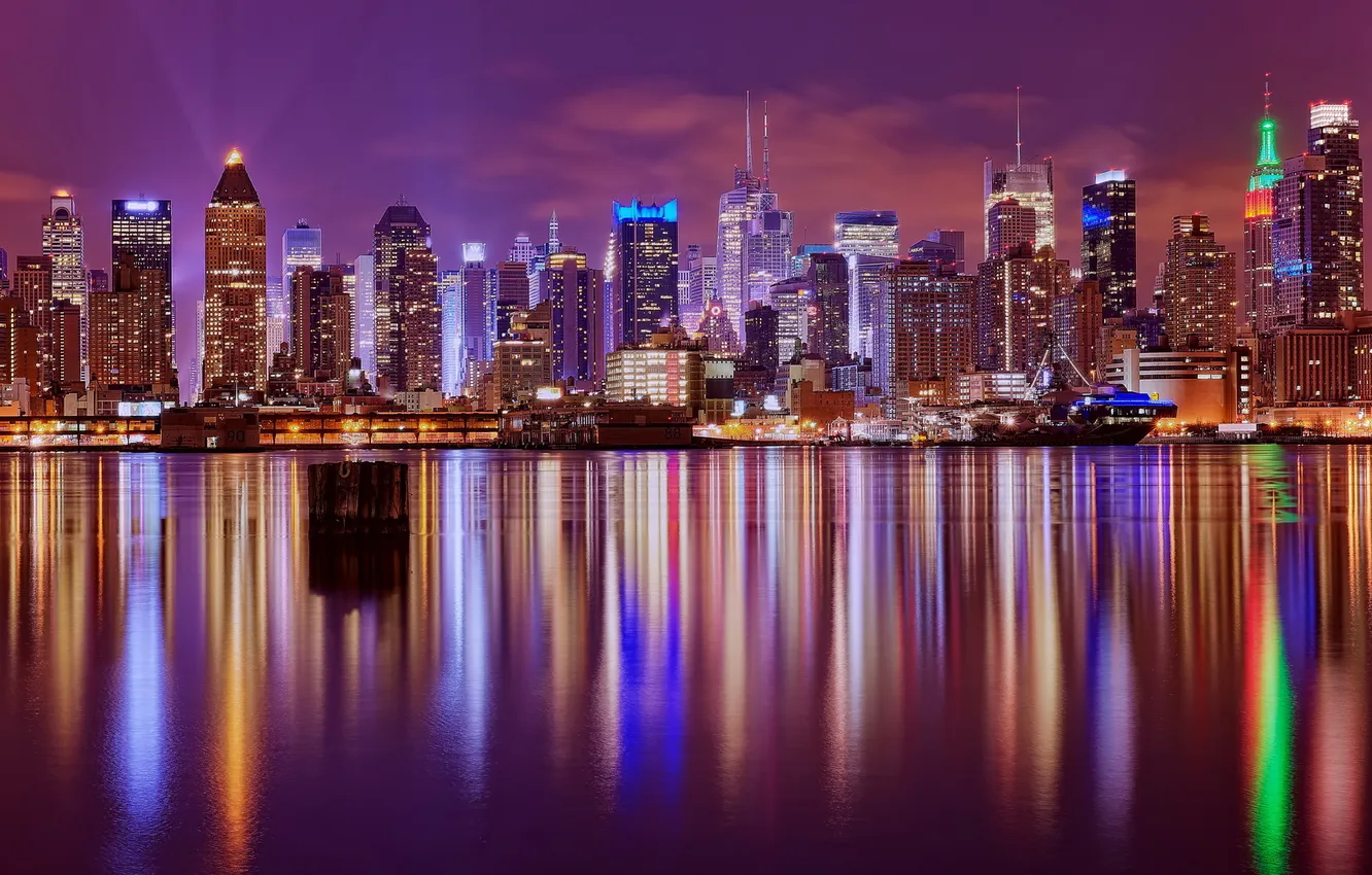 Photo wallpaper United States, New Jersey, Edgewate