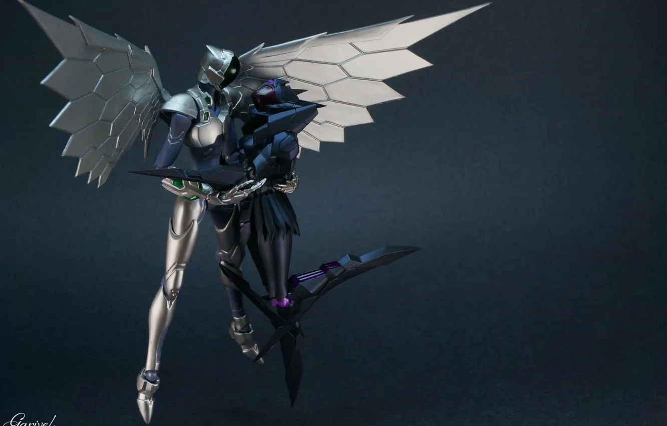 Photo wallpaper love, game, mecha, anime, pretty, brunette, queen, asian