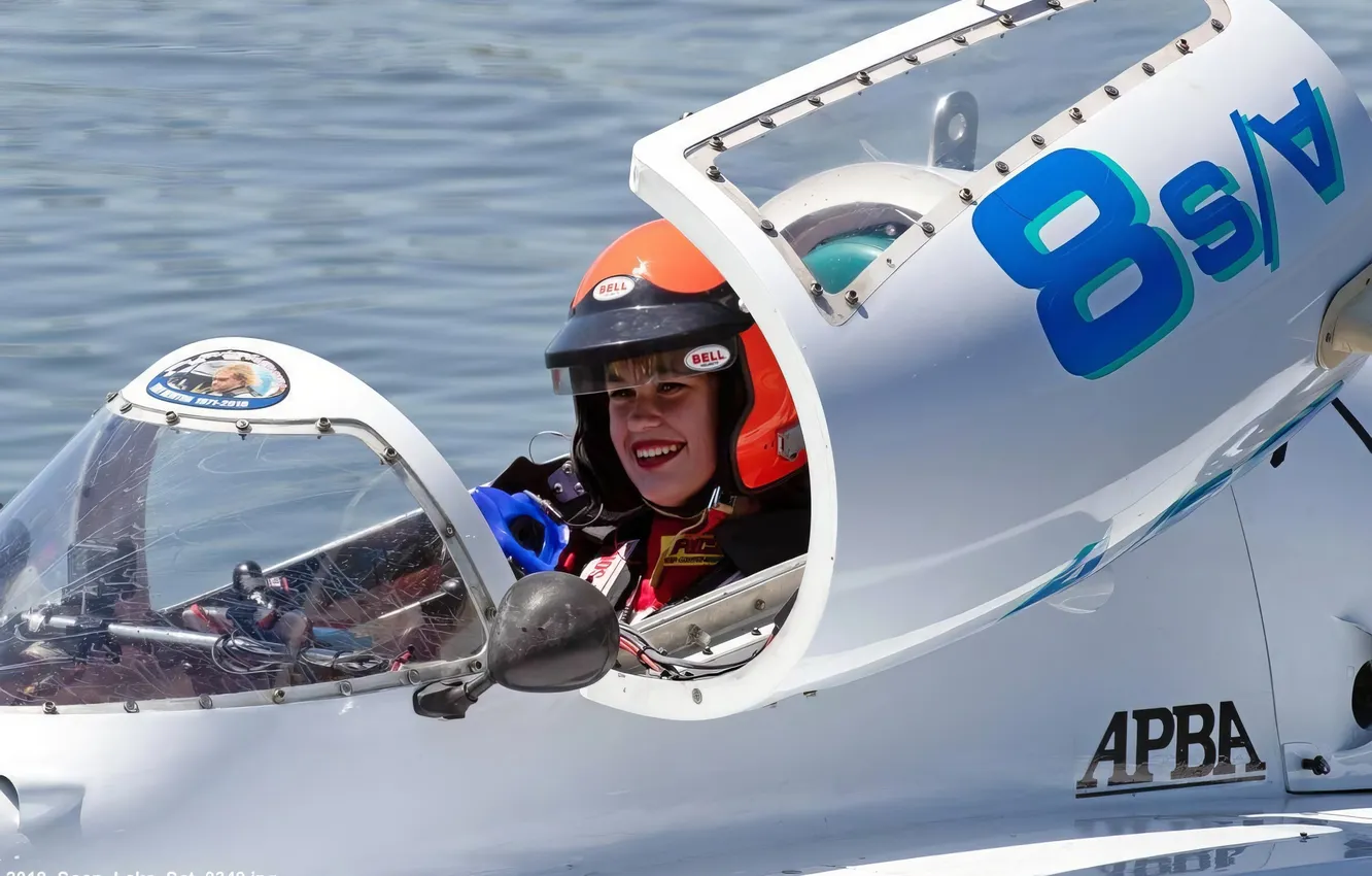 Photo wallpaper race, boat, speed